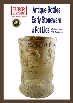 Bottles, Early Pottery & Pot Lids