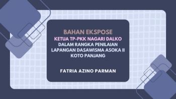 BAHAN EKSPOSE DALKO