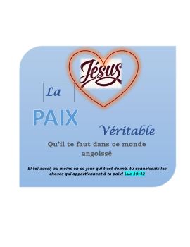 VIENS A JESUS
