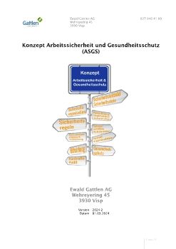 AS&GS Ewald Gattlen AG, Visp