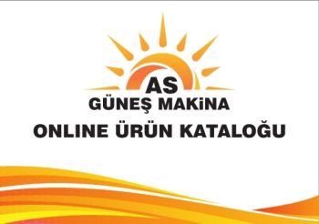 As Güneş Makina Katalog