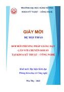 giaymoi_dai dien lanh dao phong KH va CN