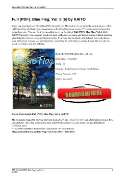 Full [PDF]. Blue Flag, Vol. 6 (6) by KAITO