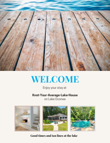 lake rental book