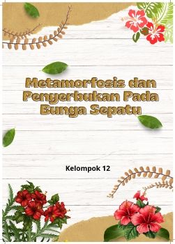 Metamorfosis dan Penyerbukan Pada 
Bunga Sepatu